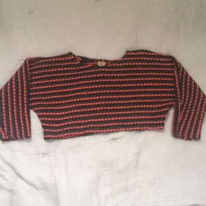 Anthropologie Piko 1988 Cropped Sweater